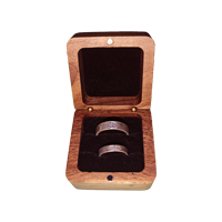 问道定制纯银对戒