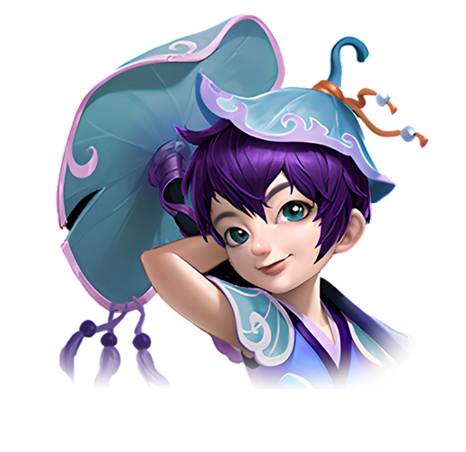 荷影清涟紫霞·男