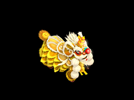 金狮贺岁时装
