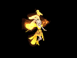 月下飞天鎏金·女