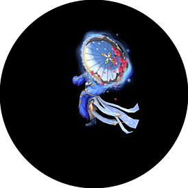 傲雪霜梅女站立