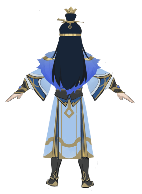 傲雪霜梅男背面